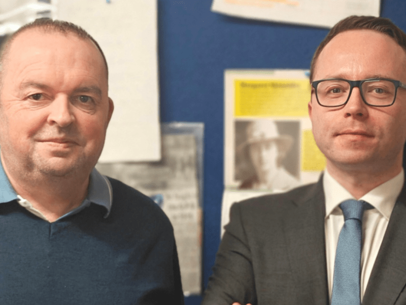 Hughes and Mathers Welcome Resurfacing Works for Main Avenue&nbsp;Derrybeg