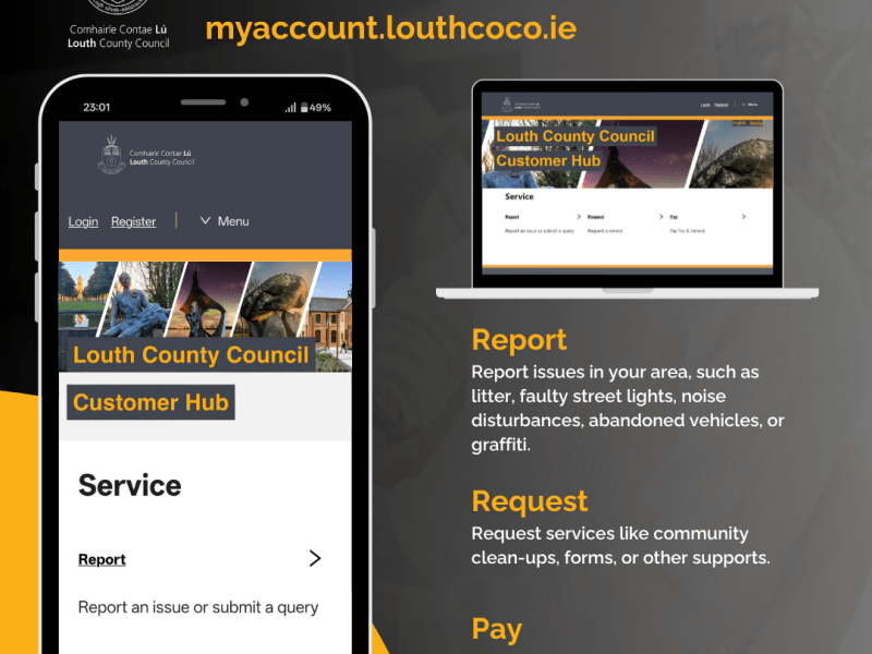Louth County Council Launches New Customer&nbsp;Hub