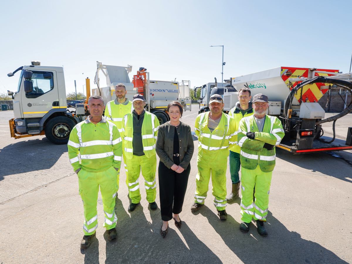 Kimmins Praises Road Crews as 10,000 Repairs Made In Eight&nbsp;Weeks