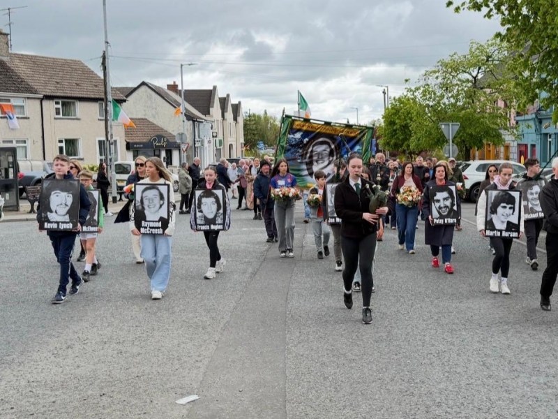 Several Hundred Attend Raymond McCreesh Annual Commemoration In&nbsp;Camlough