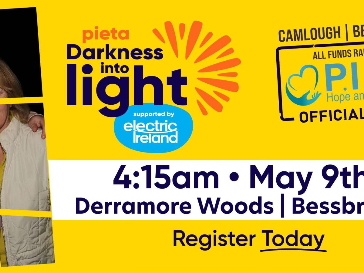 COMMUNITY INVITED TO SUPPORT BESSBROOK/CAMLOUGH DARKNESS INTO LIGHT WALK THIS&nbsp;MAY