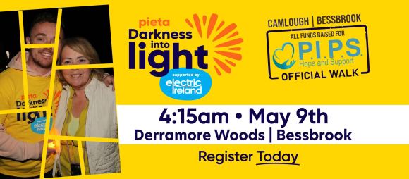 COMMUNITY INVITED TO SUPPORT BESSBROOK/CAMLOUGH DARKNESS INTO LIGHT WALK THIS&nbsp;MAY
