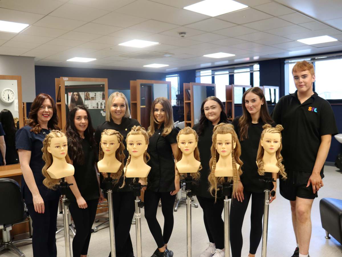 Newry Hairdressing Students Aim for Success at WorldSkills UK Regional&nbsp;Qualifier