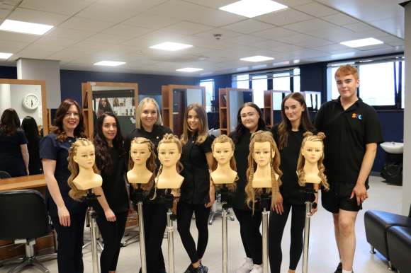 Newry Hairdressing Students Aim for Success at WorldSkills UK Regional&nbsp;Qualifier