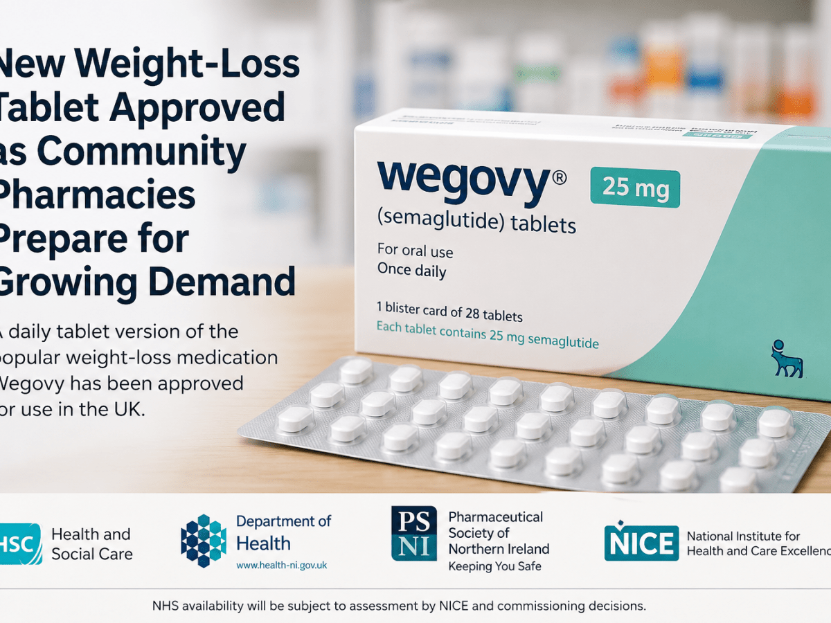 New Weight-Loss Tablet Approved as Community Pharmacies Prepare for Growing&nbsp;Demand