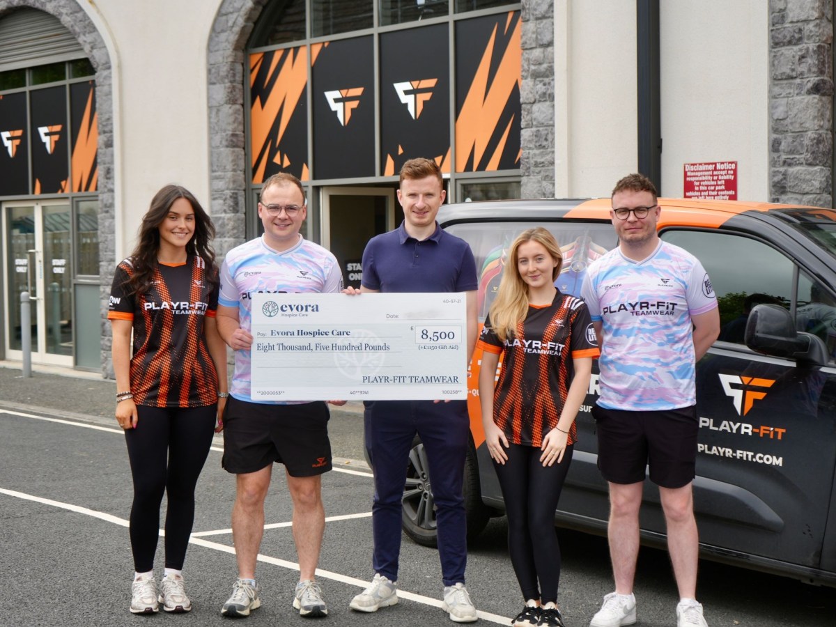 PLAYR-FIT Business 5s Raises £9,650 for Evora&nbsp;Hospice