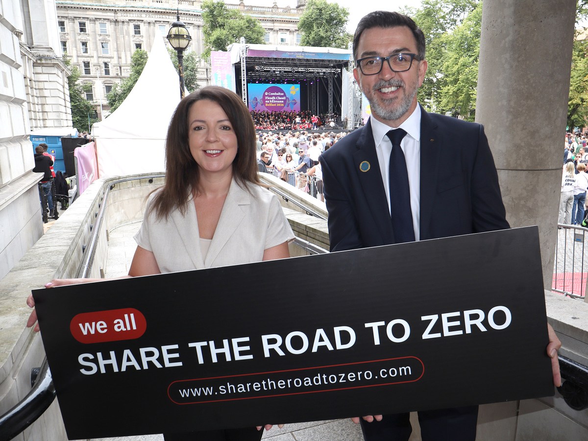 Fleadh Cheoil na hÉireann 2026 Backs Share the Road to Zero&nbsp;Campaign