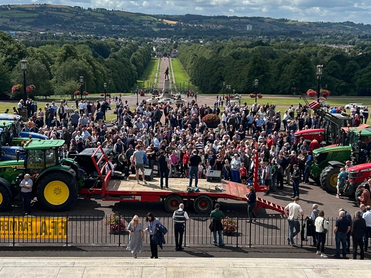 MP Tells Stormont Protest That Farmers Have Had Enough of DAERA&nbsp;Hypocrisy